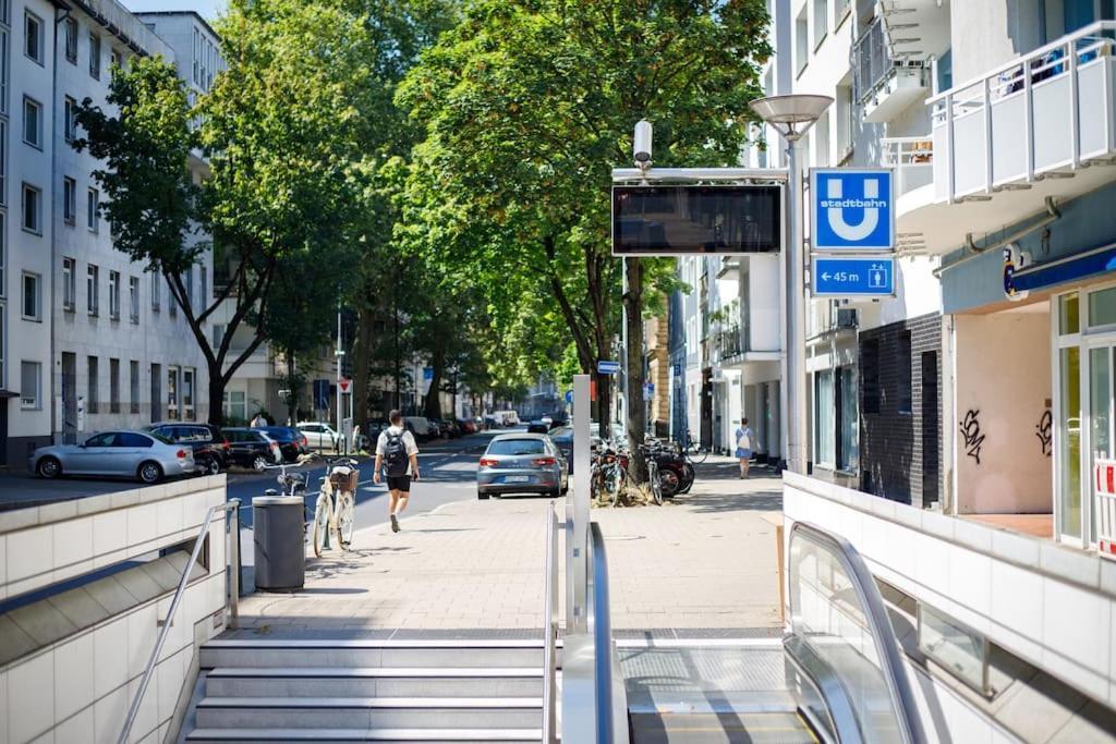 80 Sqm Flat With Terrace And 15min To Fair And 5min To Old Town Düsseldorf